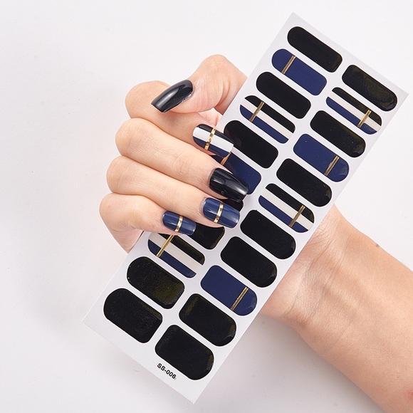 22 DECEMBER Other - 6 sheets for $20 Nail Wrap - SS006